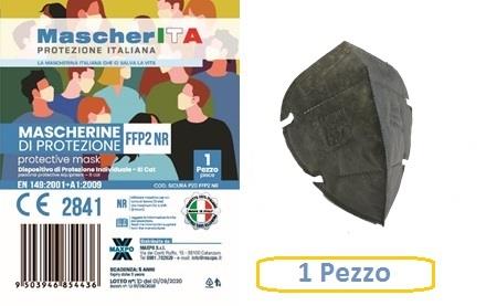 MASCHERINA FFP2, 1 pezzo - MascherITA- GRIGIE